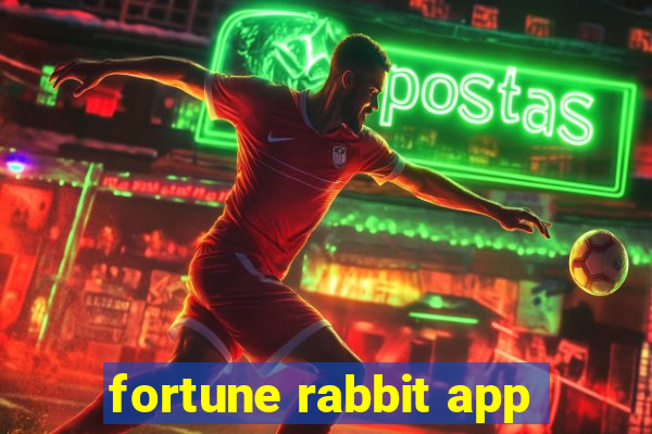 fortune rabbit app